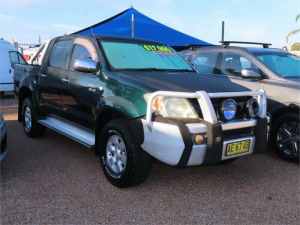 2005 Toyota Hilux GGN25R MY05 SR5 Green 5 Speed Automatic Utility