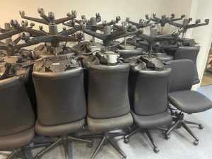 Assorted Gas Lift OFFICE CHAIRS - $25 ea