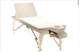 Massage table and chair