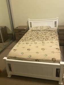 Bed and Mattress like new