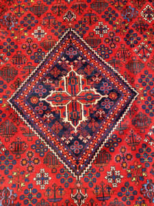 4x3M Vintage Joshaghan Persian Rug
