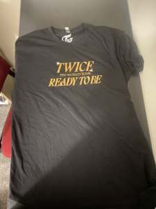 TWICE 5the World Tour Shirt Brand New!