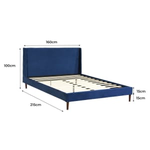 Bed Frame Queen Size Mattress Base Platform Wooden