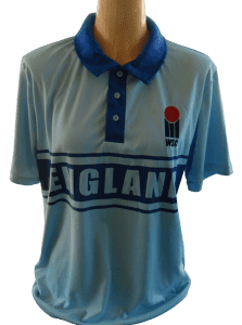 J England World Series Cricket Polo Small No Holds*