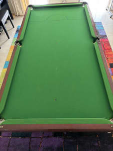 Billiards table pool and snooker