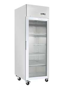 JUFS700 Commercial One Door Stainless Steel Display Freezer