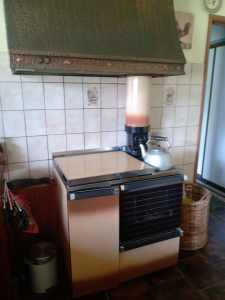 BOSKY Wood stove with water heating
