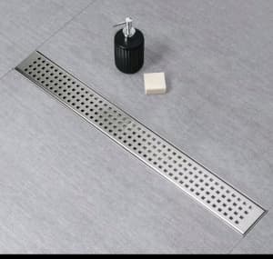 Forme stainless steel Bathroom collection Channel Drain 900mm