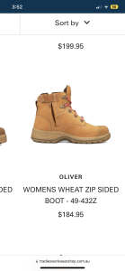 Woman’s Oliver Steel Cap Boots