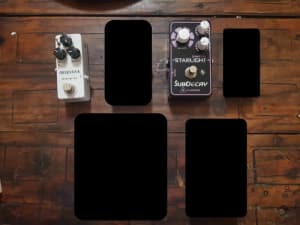 Flanger Overdrive Pedals