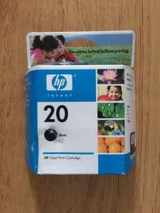 HP Invent 20 Black Inkjet Printer Cartridge C6CK1 491119 Sealed