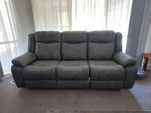 AS NEW recliner Lounge