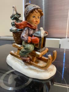 Hummel Figurine Ride into Christmas