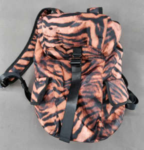 As new leopard print backpack bag