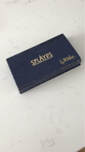 Antique 1960s Splayds box