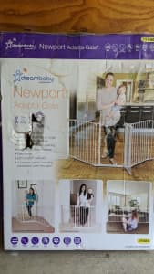 Free Child Infant Gate Dreambaby Newport Adapta-Gate