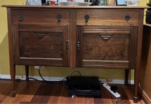Antique Timber Sideboard