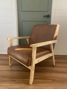 Timber Boucle Chair
