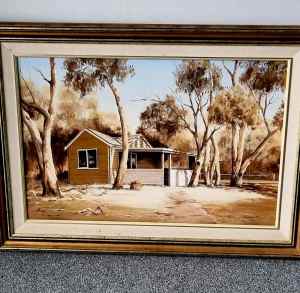 Antique painting by Allan ames