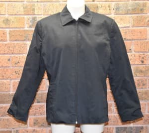 LIZ JORDAN Black Jacket - Size 12 - EUC