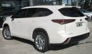 2021 Toyota Kluger Axuh78R Grande eFour White 6 Speed Constant Variable Wagon Hybrid