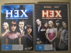 Hex, The Complete Series Set, 2 Seasons, 8 DVDs, Used