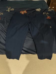 Navy Blue Johnny Bigg Trousers