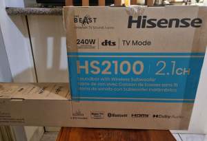 Hisense 2.1 Ch Soundbar (HS2100)

HS2100

