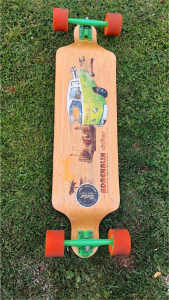 Custom drop-deck skateboard