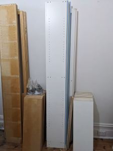 4 IKEA BILLY Bookcases 80x30x202cm