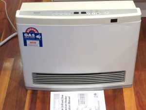 Rinnai Avenger 25 LPG Propane Gas Heater Serviced Warranty White