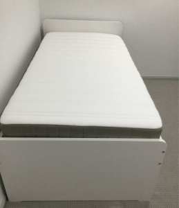 IKEA Single Bed with full size Trundle and storage drawers