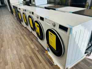 Washing machine, heat pump dryers, washer dryer combos LG, HISENSE