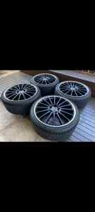 19 Mercedes AMG C Class Wheels and Tyres 