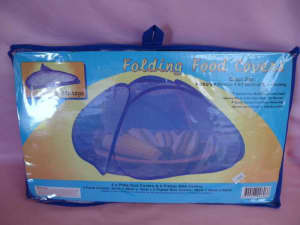 6 FOLDING FOOD COVERS Set 4 NEW IN PACK Picnics BBQ Outdoor 3075