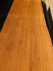 Curly Tuart Timber Slab no.38 2.95m x 53 - 60cm x 47mm