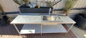 Outdoor Stainless Steel Sink