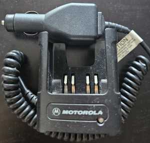 Genuine Motorola Radio Portable 12 Volt Travel Charger RLN4883B