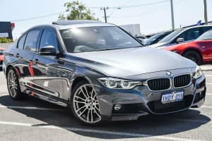 2018 BMW 3 Series F30 LCI 318i M Sport Grey 8 Speed Sports Automatic Sedan