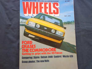 Wheels Car Magazine May 1979 - XD Falcon - Rover 3500.