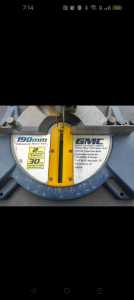 GMC Electric circular saw 
