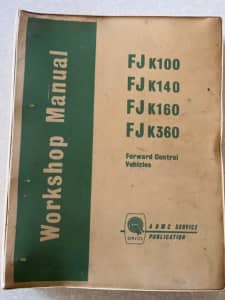 BMC Leyland FJ and LR series workshop manual