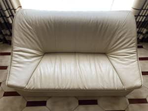2 Seater Leather Couch - Excellent condition