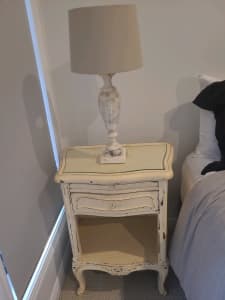 Antique french bedside table