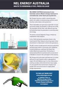 Diesel from waste plastics and tyres