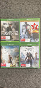 Xbox One Games x4
