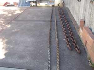 boat mooring chains