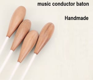 Music Conductor Baton pear wood Include Baton Tube Music Wand Band