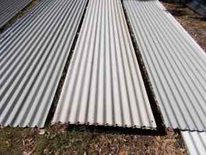 100 Meters Colorbond Roofing iron all in long lengths sell $700 lot