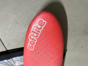 7ft Red Softlite Surfboard